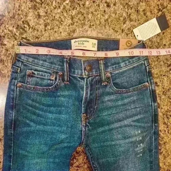 Abercrombie Kids Skinny Stretch Jeans Size 7/8 $50 - Picture 5 of 12
